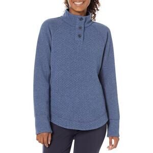 prAna Frozen Falls Women Sweater, Dark Sky, Size Large